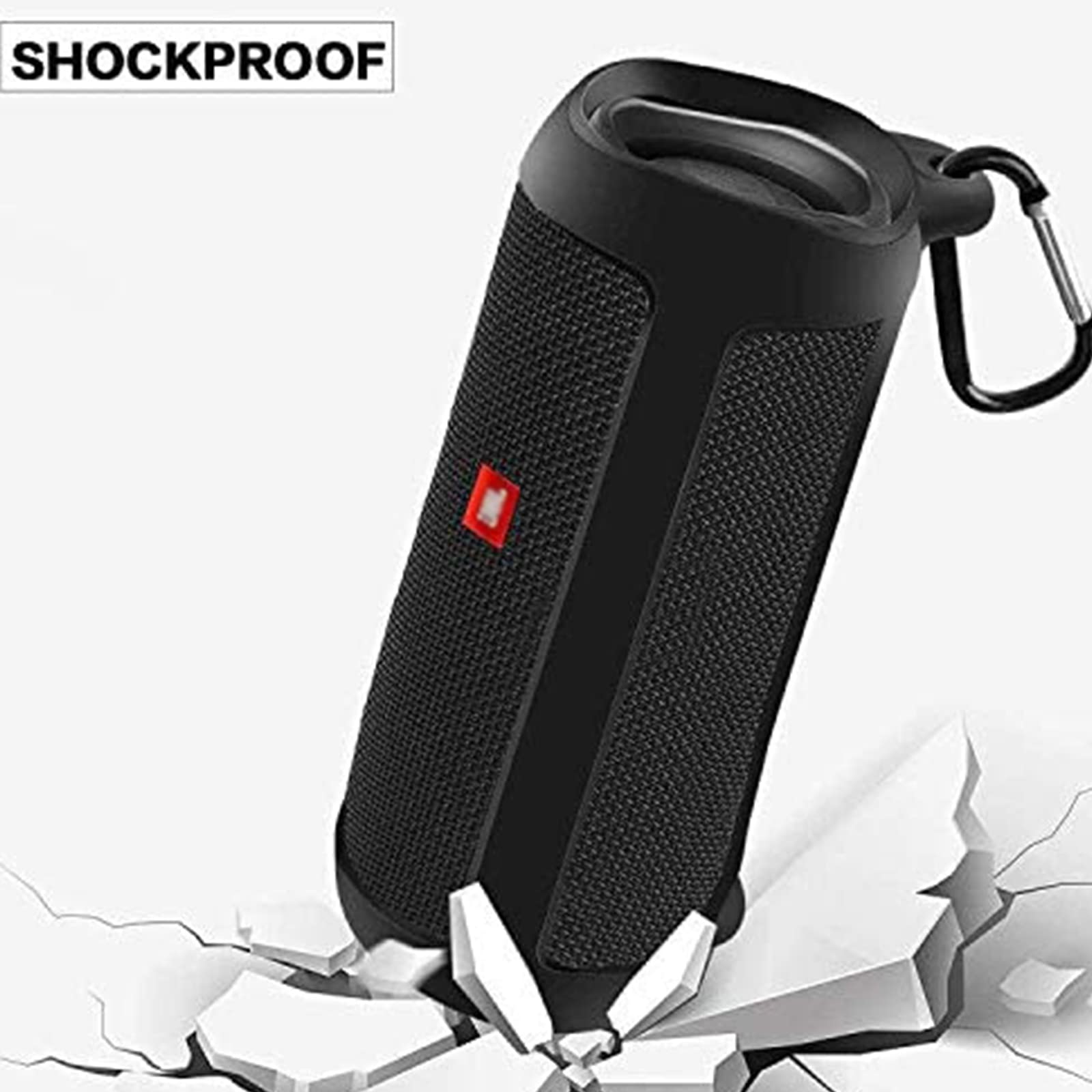 Silicone Case Compatible for JBL FLIP 5 Waterproof Portable Bluetooth Speaker, Gel Soft Skin Cover, Waterproof Rubber Case, Travel Carry Pouch with Strap Not for Flip 6 (Speaker not Included)