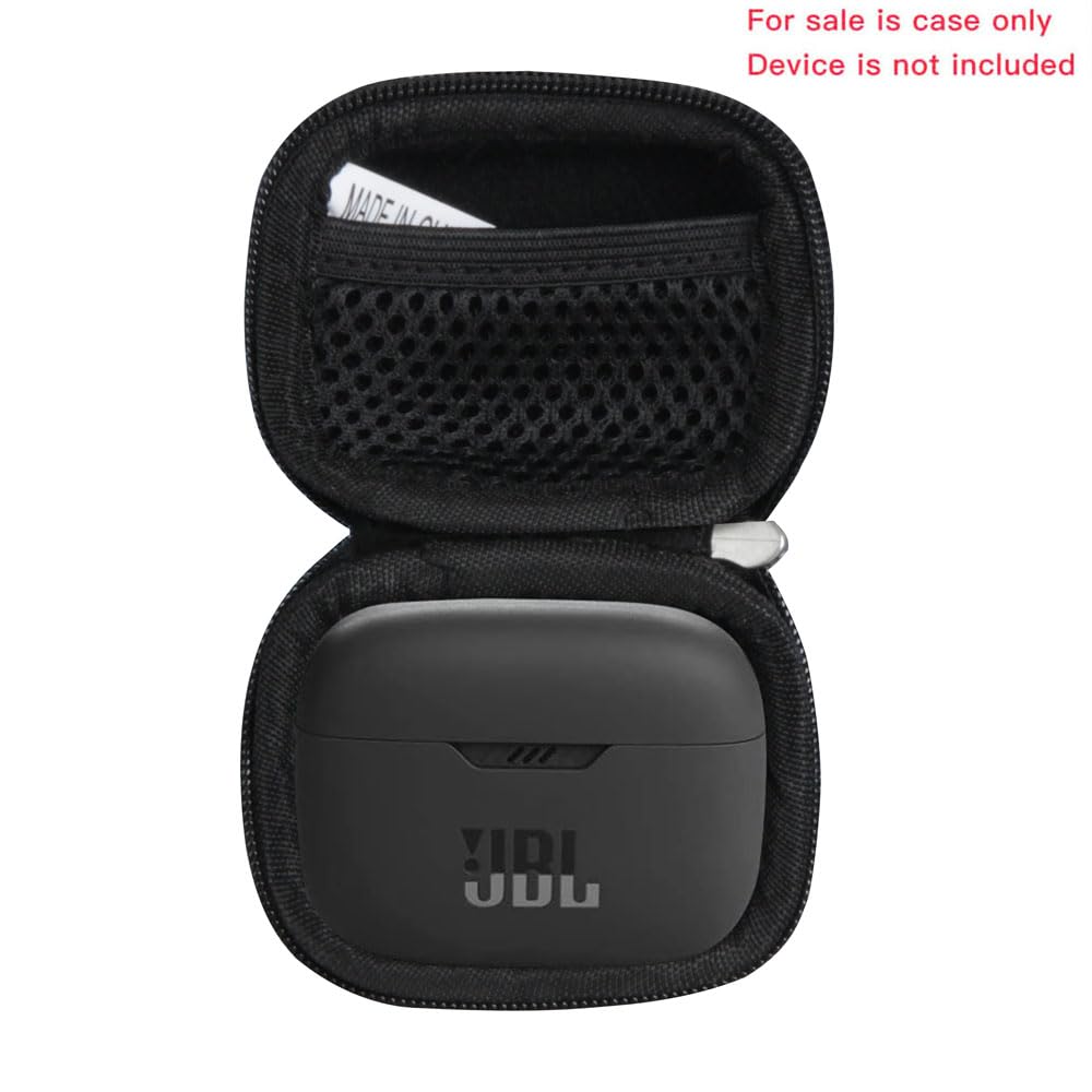 Hermitshell Hard Travel Case for JBL Tune 230NC TWS True Wireless in-Ear Noise Cancelling Headphones (Black)