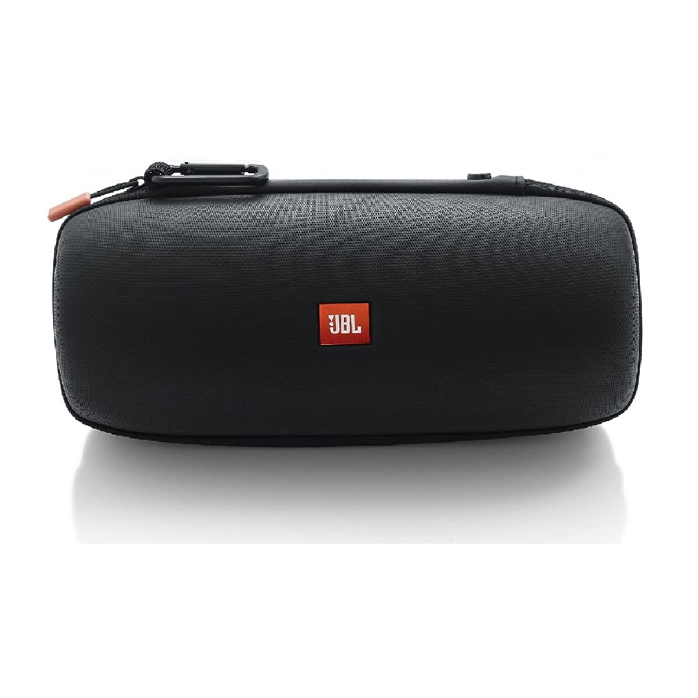 JBL Charge 4 Black/White Camouflage Bluetooth Speaker with JBL Authentic Carrying Case