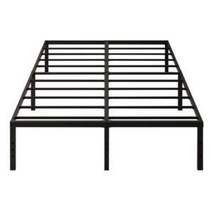 caziwhave california king bed frames 14 inch high cal king size heavy duty metal mattress foundation platform sturdy steel slat support no box spring needed easy to assembly non slip