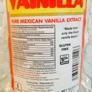 3 X Danncy Clear Pure Mexican Vanilla Extract From Mexico 33oz Each 3 Plastic Bottle Lot Sealed