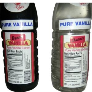 4 X Mixed Danncy Pure Mexican Vanilla Extract From Mexico 12oz Each 4 Plastic Bottle Lot Sealed by Danncy