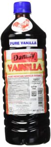 2 x danncy dark pure mexican vanilla extract from mexico 33oz each 2 plastic bottle lot sealed - set of 3