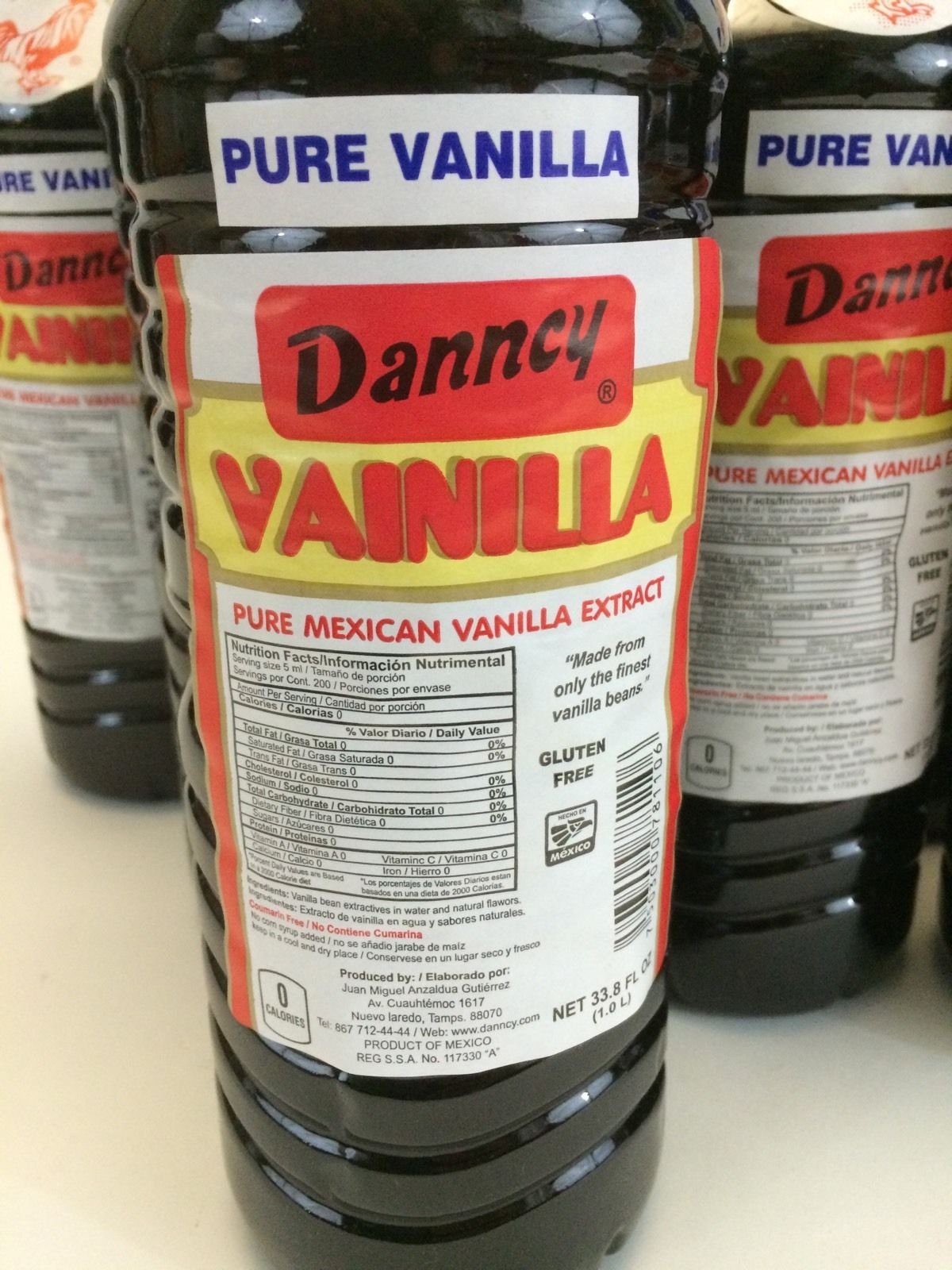 12 Bottles of Dark Danncy Mexican Vanilla