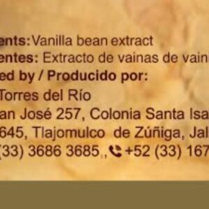 Mexican Vanilla Totonac's Pure Vanilla Flavoring, 33.2 Fluid Ounce