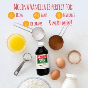 Molina Mexican Vanilla Blend Extract - Original, 8.3 Fl Oz