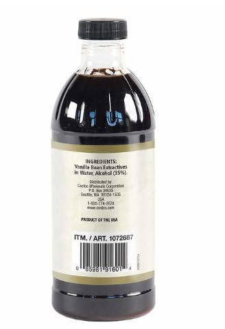 Signature Pure Vanilla Extract, Deep, Rich Flavor and Aroma , Total Net Weight: 16 fl oz (473 ml) - Pack of 2