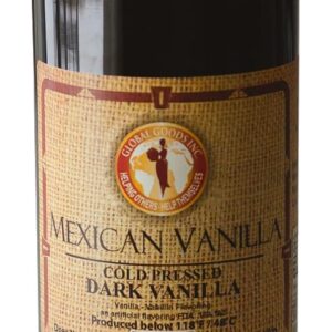 Pure Dark Mexican Vanilla Extract (Dark, 1 liter, 33.81 fl oz)