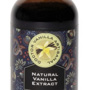 Natural Vanilla Extract (4oz) - Bourbon, Madagascar, Kosher, Sugar free, GMO free, gluten free, and additive free