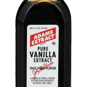 Adams Extract Pure Vanilla Extract 4 fl oz (Pack of 1)