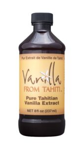 pure tahitian vanilla extract (8 oz bottle)