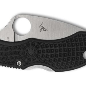 Spyderco Knives Manbug Lightweight MBKLFP Black FRN VG-10 Stainless Pocket Knife