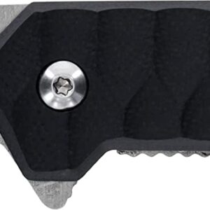 Smith & Wesson 24/7 Folding Cleaver with Chisel Blade and 7.75 Overall Length 3.25 in Blade Length,Black