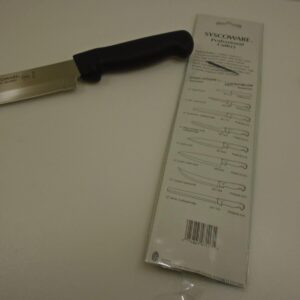 Standard Traditional 10 inch Chefs Cimeter Knife Stiff Stainless Restaurant Kitchen