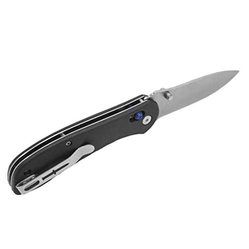 Camillus ROVAX 7.6-Inch Folding Knife, Pocket Knife with CUDA-Lock and GFN Handle, Black