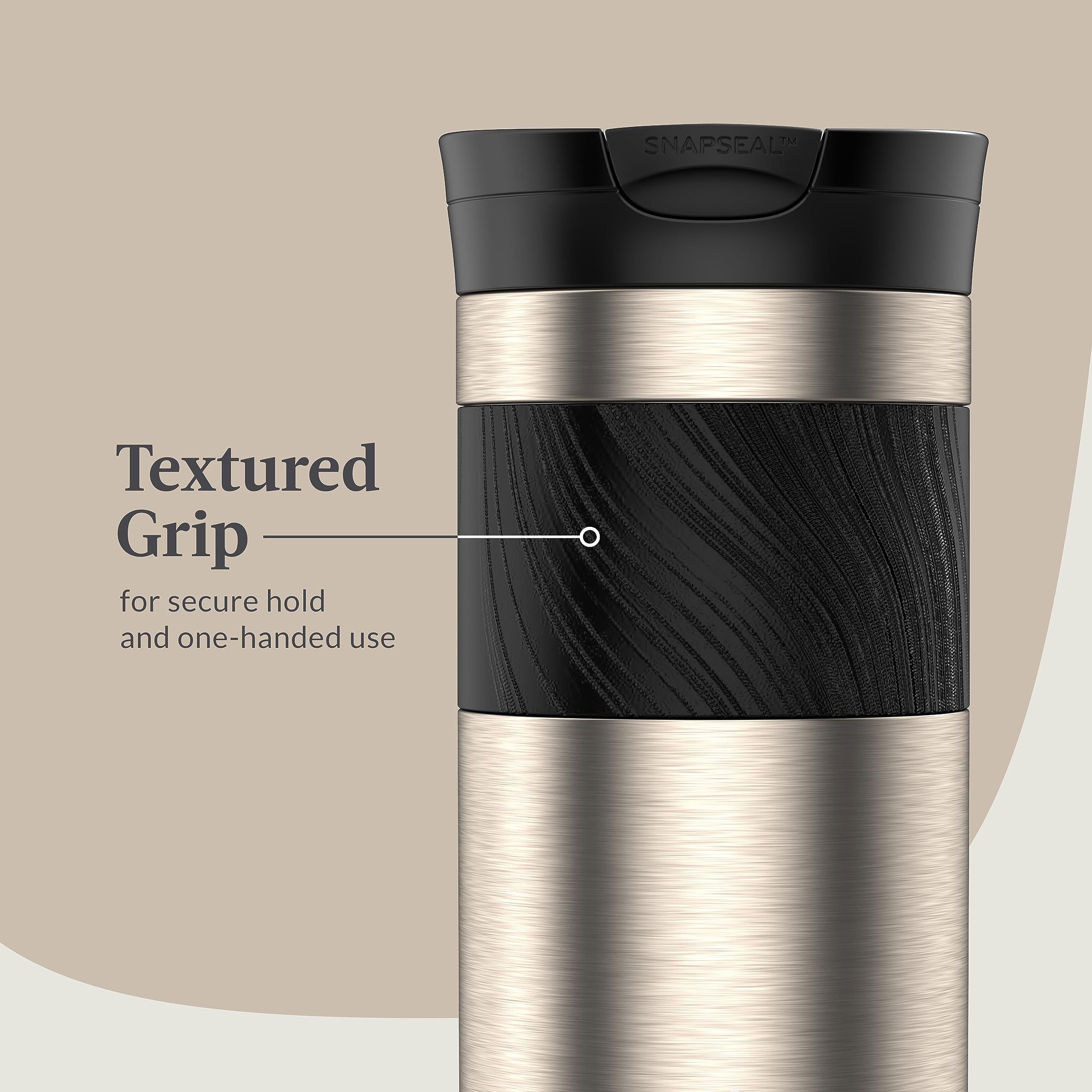 Contigo Byron Vacuum-Insulated Stainless Steel Travel Mug with Leak-Proof Lid