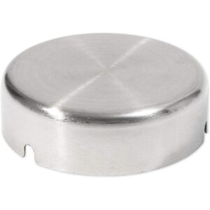 Juvale 5 Pack Stainless Steel Ashtrays for Cigarettes, Outdoor, Indoor Round Patio Ashtray, 3 Slots Each (4 x 4 x 1.2 In)