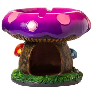 Magical Mushroom 6" Wide Stashbox and Ashtray