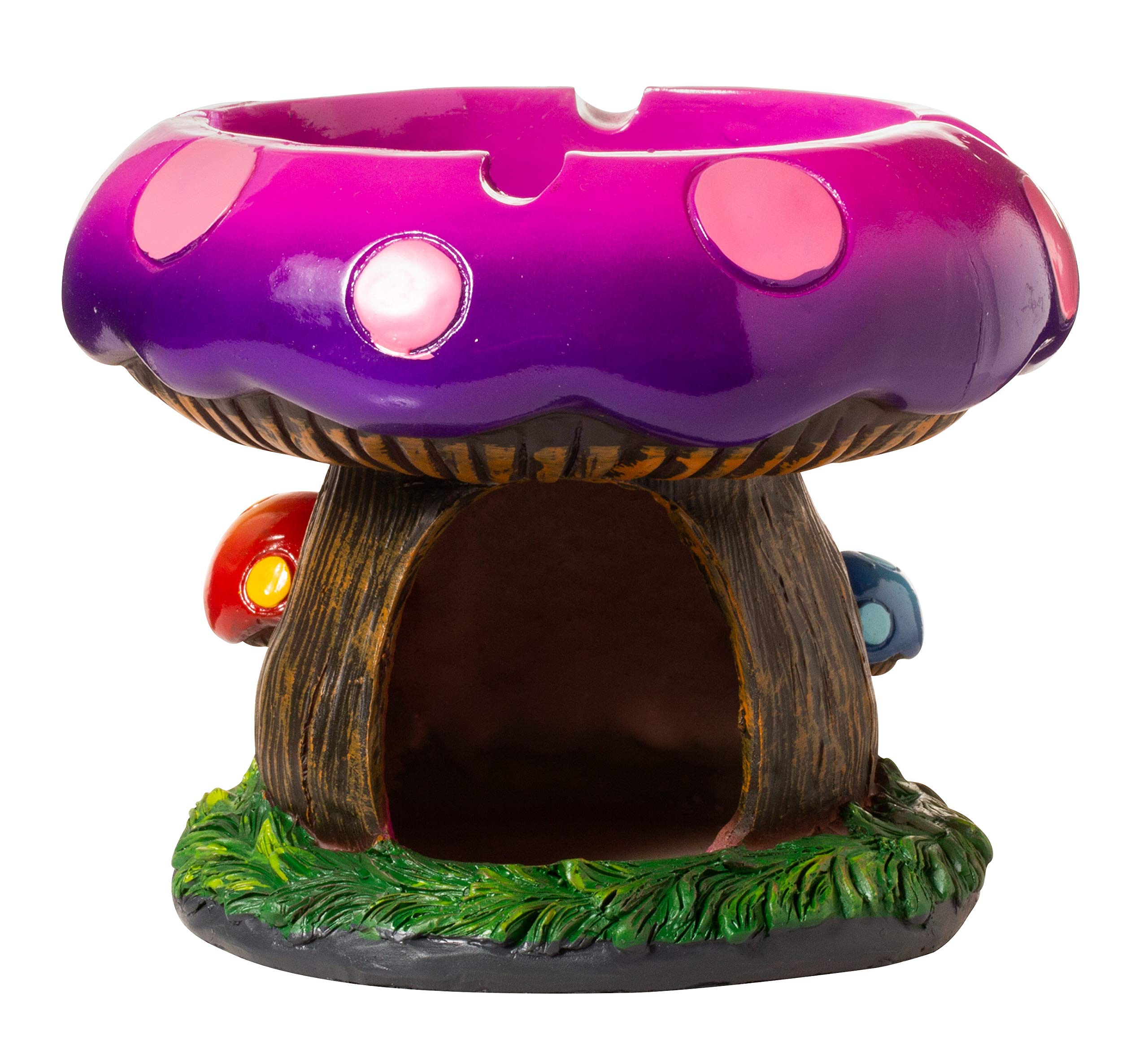 Magical Mushroom 6" Wide Stashbox and Ashtray