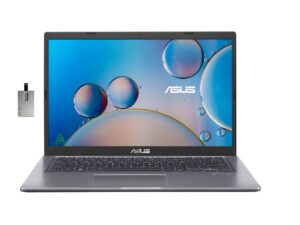 asus vivobook 14" fhd laptop, amd athlon gold 3150u, 12gb ram, 512gb pcie ssd,backlit keyboard, hd webcam, wi-fi 5, win 10, slate gray, 32gb snowbell usb card