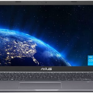 ASUS 2023 F415JA 14'' FHD IPS VivoBook Laptop PC Intel 2-Core i3-1115G4 12GB DDR4 256GB NVMe SSD Intel UHD Graphics USB-C Backlit Keyboard WIFI AC HDMI Fingerprint Windows 11 Pro w/RE 32GB USB