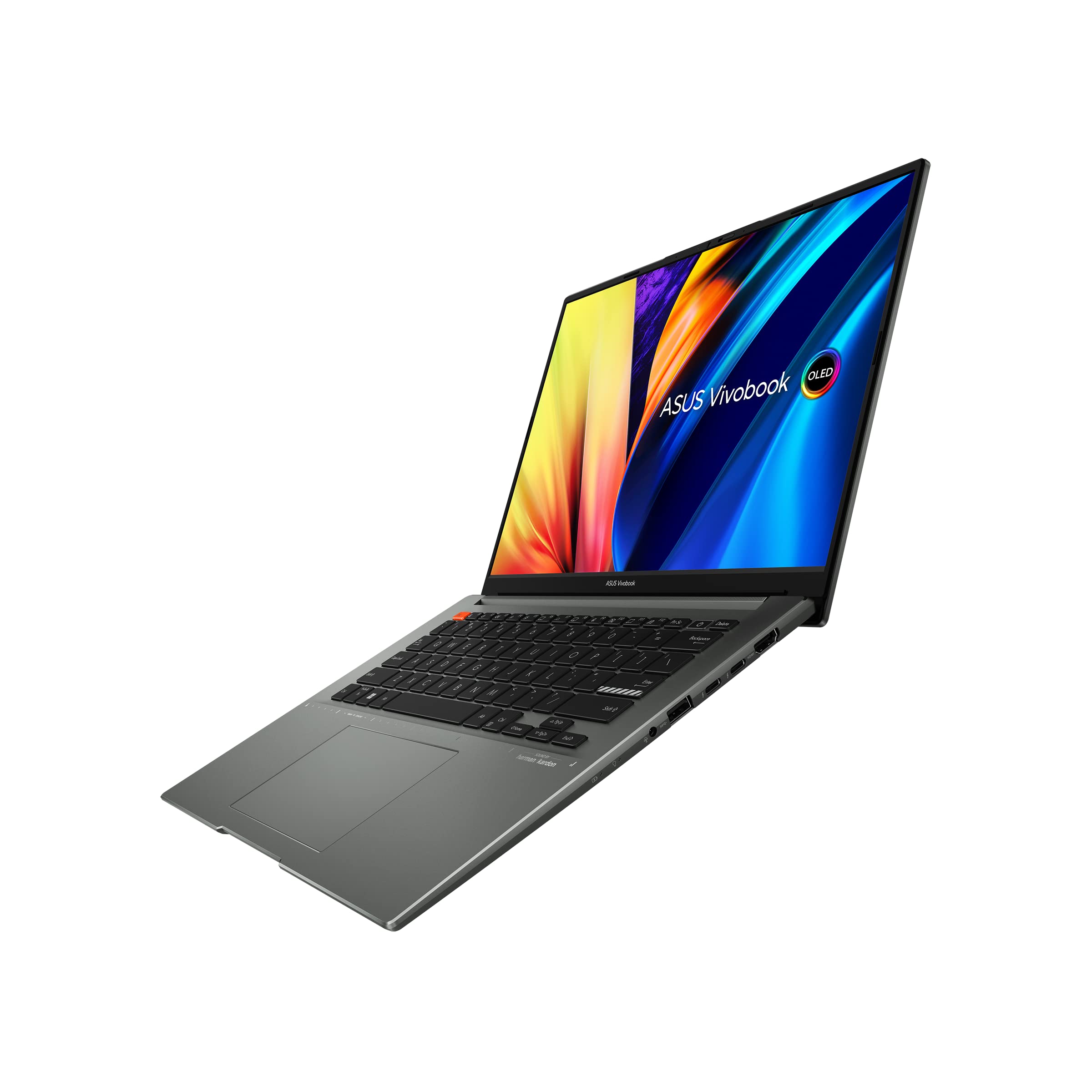 Asus 2022 Latest Vivobook S 14X 14.5 OLED 2.8K 120Hz Laptop, 14 Cores Intel Evo 12th Gen i7-12700H, 100% DCI-P3 Pantone 600nits 16:10, Wi-Fi 6E, Backlit KB, Thunderbolt 4 (12GB RAM