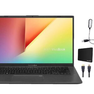 ASUS VivoBook 14-inch FHD 1080p Laptop PC, AMD Ryzen 7 3700U, 12GB DDR4, 1TB SSD, Fingerprint Reader, Backlit Keyboard, AMD Radeon RX Vega 10 Graphics, Win10 + Accessories