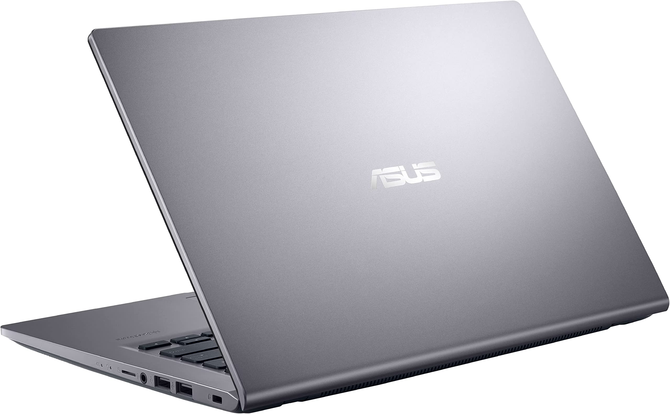 ASUS Vivobook 14 Thin and Light Slate Grey Laptop 14.0" HD Display (AMD Ryzen 3 3250U, 12GB RAM, 256GB PCIe SSD, AMD Radeon, USB Type-C, WiFi 5, BT 5, Webcam, Win 11 Home S-Mode) w/DKZ USB Hub