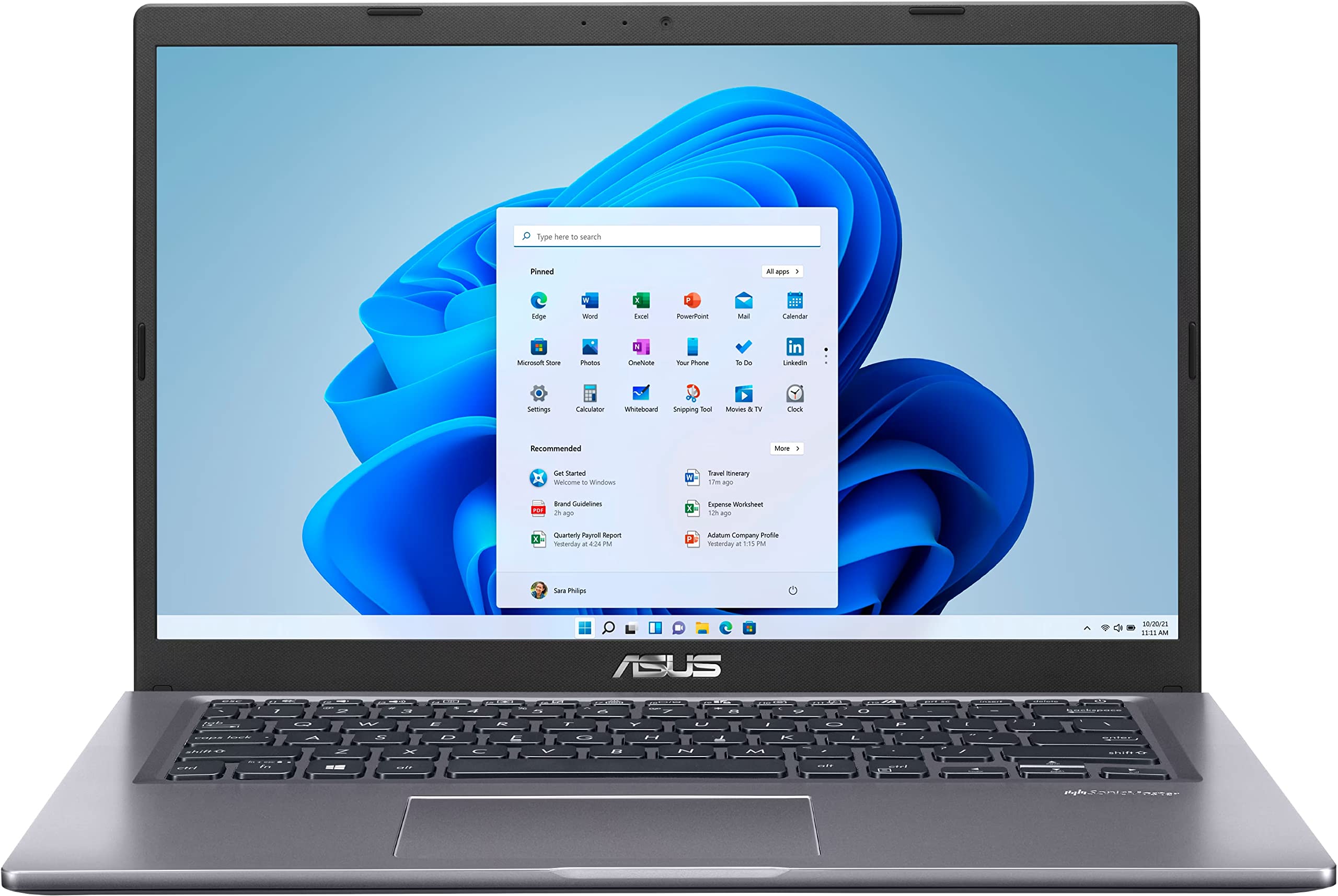 ASUS Vivobook 14 Thin and Light Slate Grey Laptop 14.0" HD Display (AMD Ryzen 3 3250U, 12GB RAM, 256GB PCIe SSD, AMD Radeon, USB Type-C, WiFi 5, BT 5, Webcam, Win 11 Home S-Mode) w/DKZ USB Hub