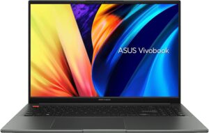 asus 2023 vivobook s15 15.6” 3k oled laptop 14-core intel core i7-12700h iris xe graphics 16gb ddr4 1tb nvme ssd 2xthunderbolt4 wifi ax webcam hdmi2.1 backlit kb fingerprint windows 11 pro w/re usb