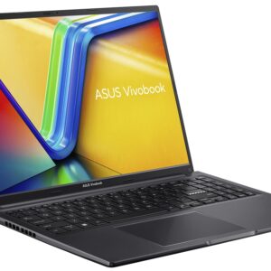 ASUS Vivobook 16X Home & Business Laptop (Intel i7-13700H 14-Core, 16GB RAM, 2TB PCIe SSD, Intel Iris Xe, 16.0" 60 Hz Win 11 Home) with MS 365 Personal, Dockztorm Hub