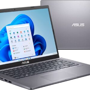 2022 Newest ASUS Vivobook 14 Thin and Light Laptop 14.0" 60Hz HD LED Backlit Display (AMD Ryzen 3 3250U 2-Core, 8GB RAM, 128GB SSD, AMD Radeon, WiFi 5, BT 5, Webcam, Win 11 Home S-Mode) with Hub