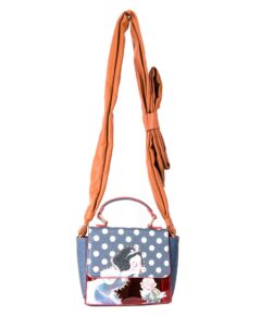 danielle nicole disney snow white pop vintage faux leather cross body bag