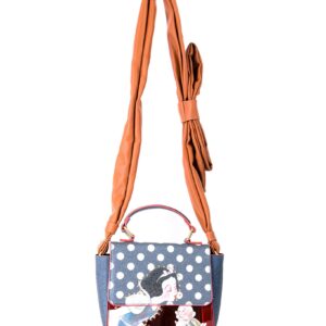 Danielle Nicole Disney Snow White Pop Vintage Faux Leather Cross Body Bag