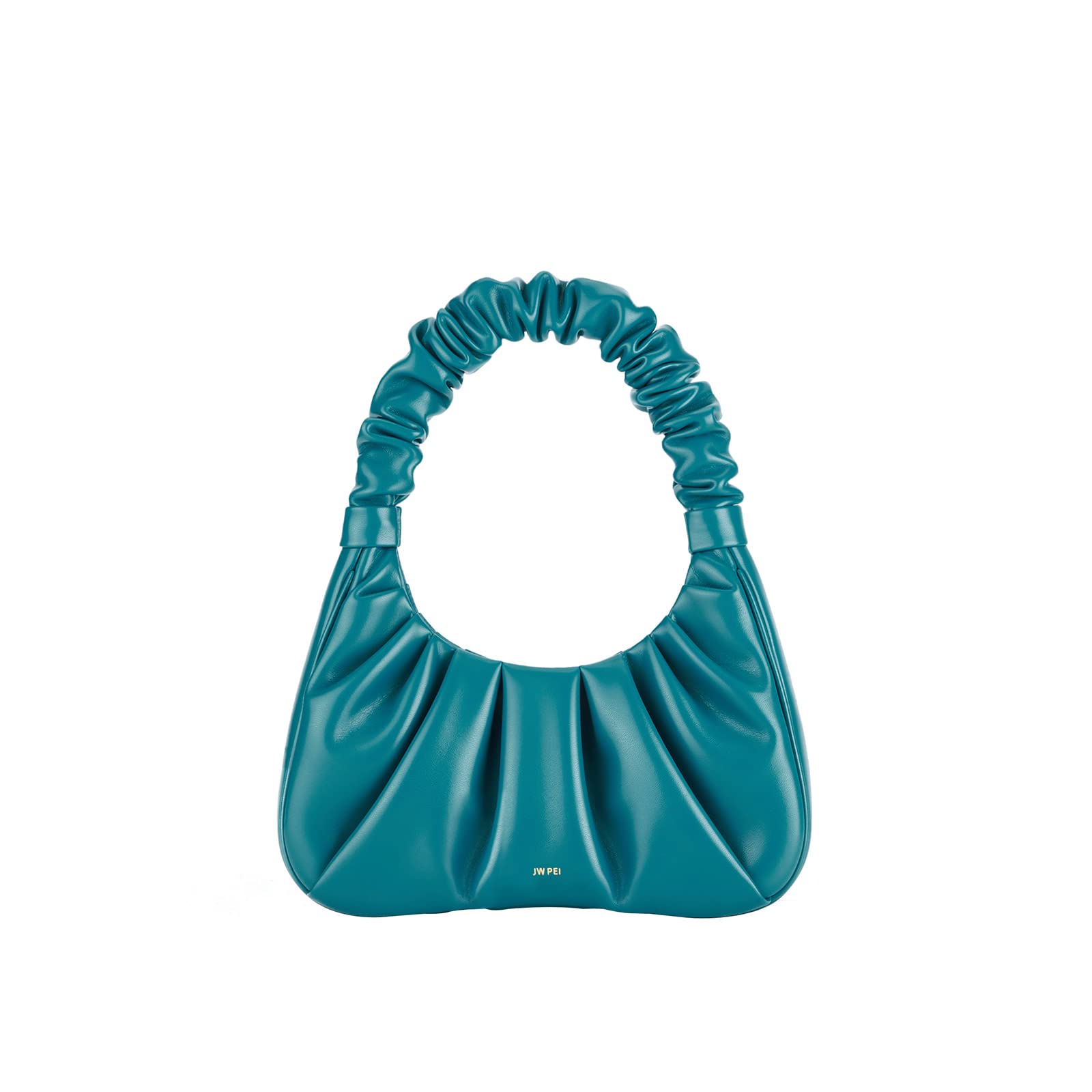 JW PEI Women's Gabbi Ruched Hobo Handbag (Peacock Blue)