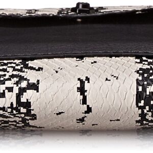 Danielle Nicole Zelie Clutch, Snake Print, One Size