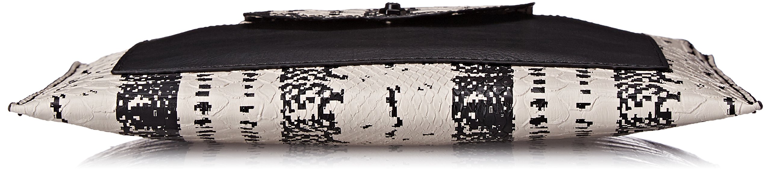 Danielle Nicole Zelie Clutch, Snake Print, One Size