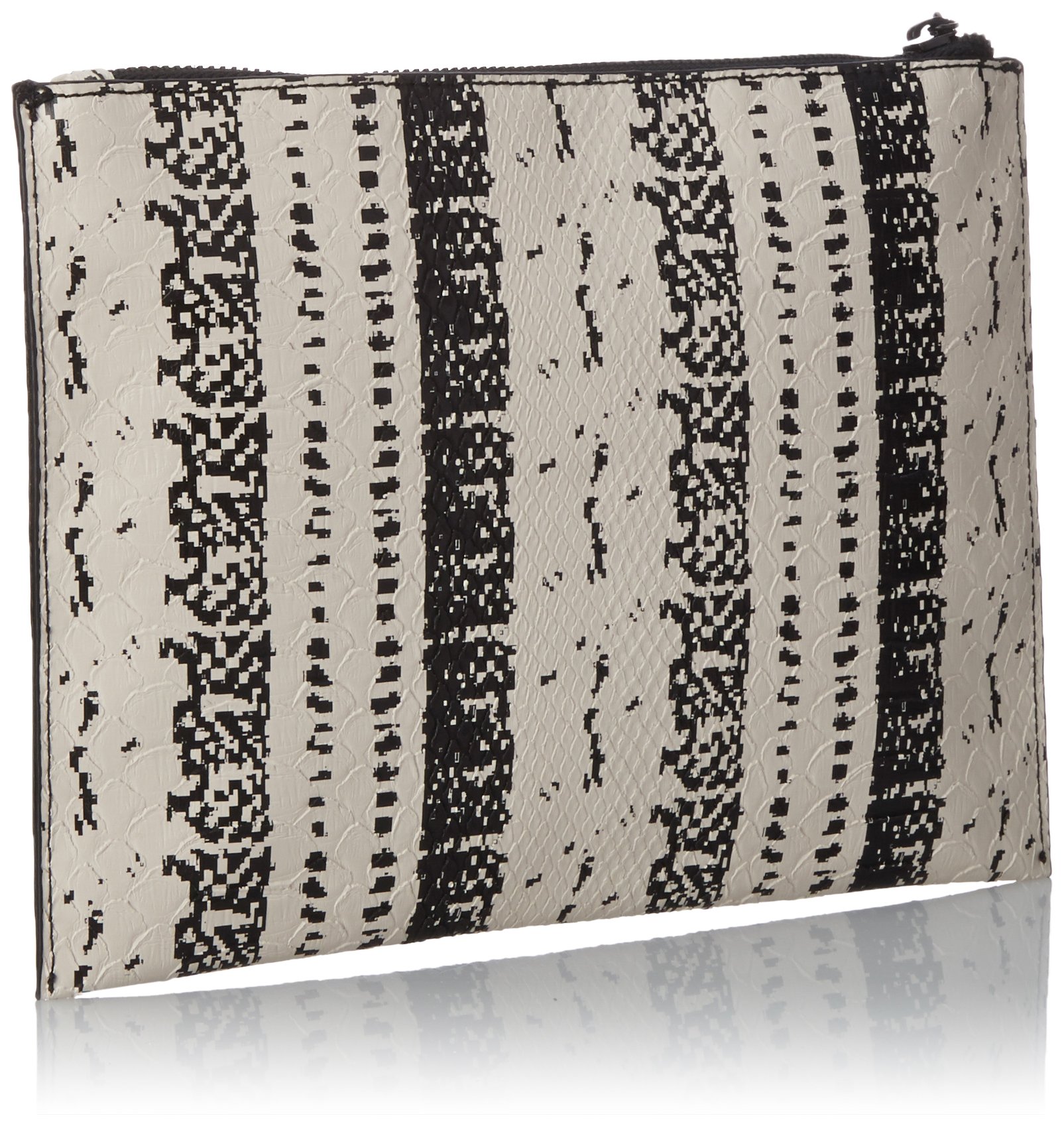 Danielle Nicole Zelie Clutch, Snake Print, One Size