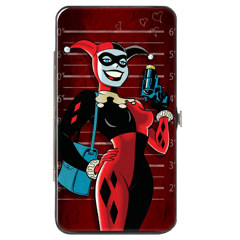 Buckle-Down Women's Hinge Wallet-Harley Quinn, 7" x 4"