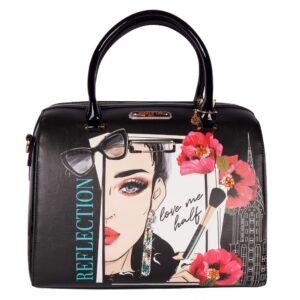 nicole lee love me half boston bag - lmh16506