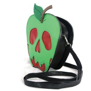 Sleepyville Critters - Poison Apple Crossbody Bag in Vinyl Material