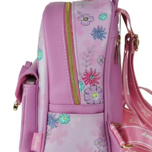 KBNL Aristocats - Marie 11inches Vegan Leather Mini Backpack A21726, Multicoloured,Medium