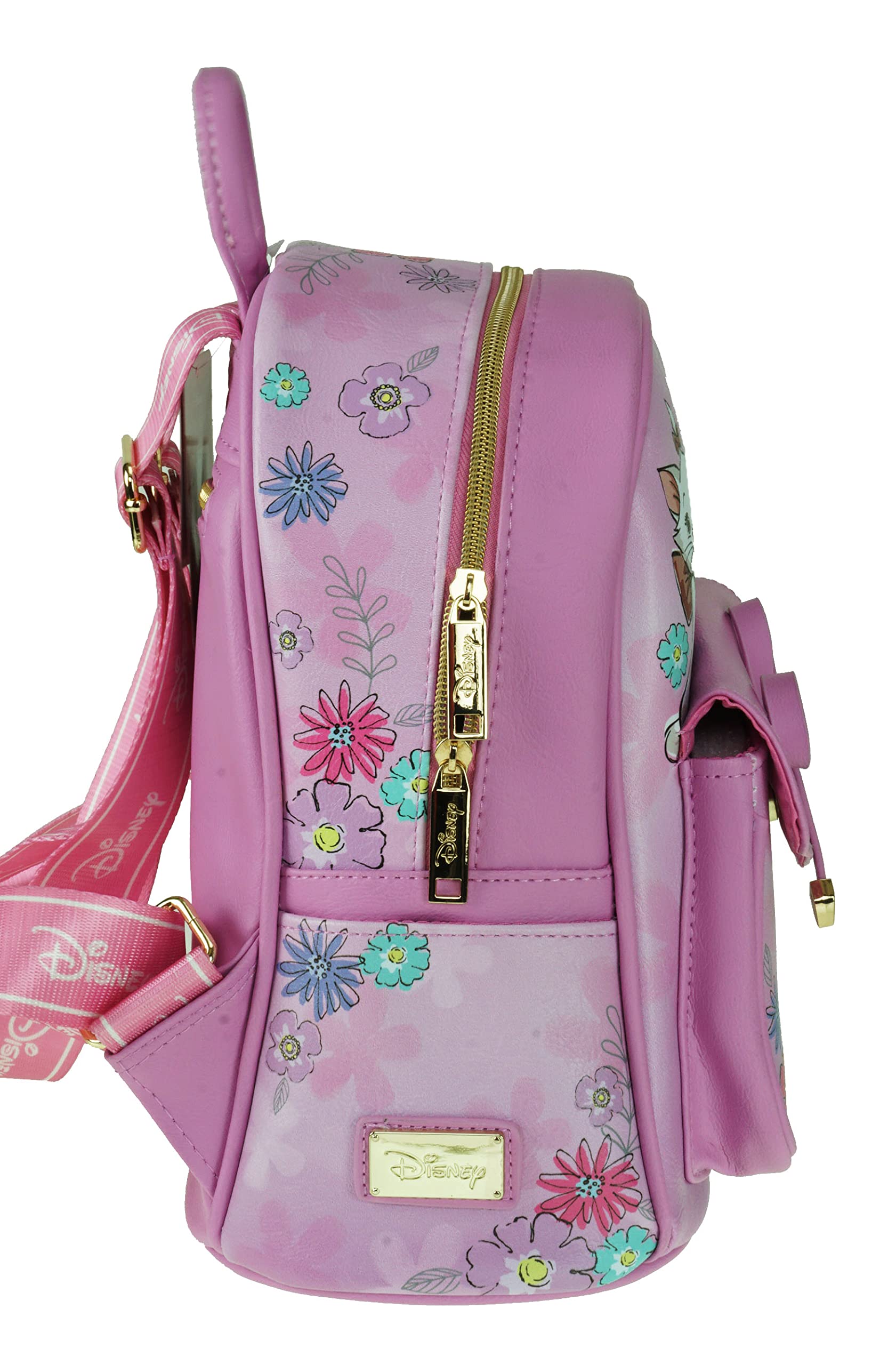 KBNL Aristocats - Marie 11inches Vegan Leather Mini Backpack A21726, Multicoloured,Medium