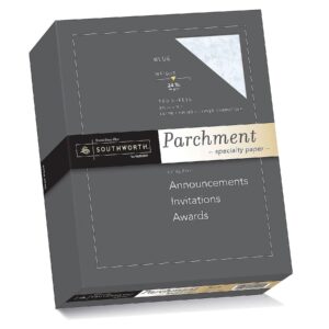 Southworth Parchment Paper, 8.5" x 11", 24 lb/90 GSM, Blue, 500 Sheets - Packaging May Vary (964C)