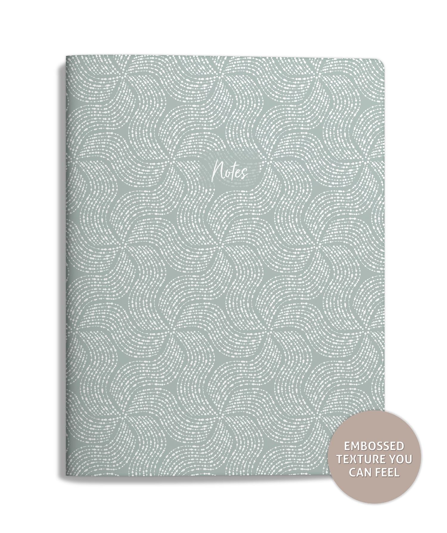 Southworth Premium Journal Set (3pk), 6.5”x 8.5”, Ethereal Geometrics (3 Coordinating Designs), Premium 28lb/105gsm Paper, Flex Journals, 32 Ruled Sheets/64 Pages Per Journal (91071)