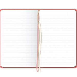 Southworth Medium Case Bound Journal, 5.5" x 8.25", Boho Mystical Pink, Premium 28 lb/105 gsm Paper, 160 Lined Sheets (91388)