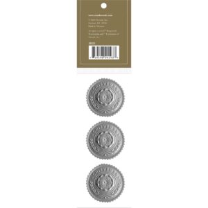 Southworth® Award/Certificate Seals, Silver, Pack of 15