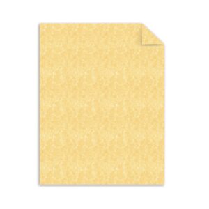 Southworth 994C Parchment Specialty Paper Gold 24 lb. 8 1/2 x 11 500/Box