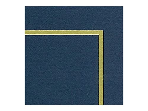 Southworth PF6 Certificate Jacket Navy w/Gold Border 88 lbs. 9-1/2 x 12 5/Pack