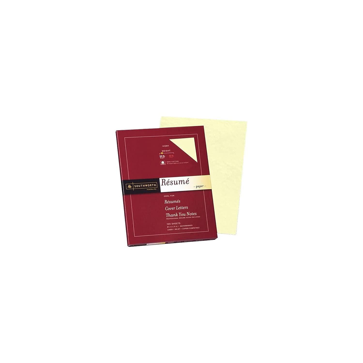 SOUR14ICF - 100% Cotton Resume Paper